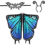 Cape dailes de papillon femme - papillon dcharpe - costume dguisement pour carnaval cosplay mascarade ...