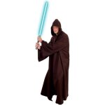 Cape  capuche chevalier jedi marron - star wars - adulte - intrieur