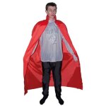D�guisement - cape tissu rouge - indispensable halloween - mixte - enfant