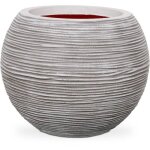 Capi europe vase rib nl - ivoire - 40x32 cm - plastique