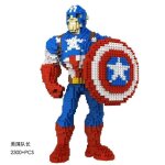 Capitaine sans bote - mini blocs de construction de super hros modle de panthre noire figurines de ...