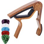 Capodastre guitarecapo pour guitareaccessoires guitare avec 5 mdiators capot guitare pour electrique ...
