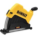 Capot de protection - dewalt - dwe46229 - xj - 230 mm - aspiration poussires - coupe plongeante