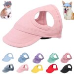 Capote de protection solaire dextrieur pour chiens casquette de baseball dt rglable avec trous pour ...
