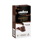 Capsules de caf� chocolat - lavazza - 10 capsules - compatibles nespresso - ar�me chocolat - arabica ...