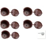 Capsules de café expresso filtre réutilisable 5 en 1 capsule de café dolce gusto tasse réutilisable avec ... Capsules de café expresso filtre réutilisable 5 en 1 capsule de café dolce gusto tasse réutilisable avec ...