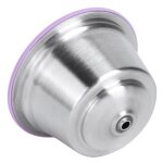 Capsule de café réutilisable en acier inoxydable pour dolce gusto - violet Capsule de café réutilisable en acier inoxydable pour dolce gusto - violet