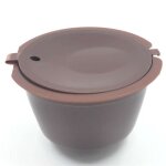 Capsules de caf� r�utilisables pour dolce gusto dosettes rechargeables en plastique compatibles avec ...