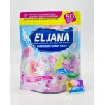 Capsules de lessive eljana 5 - en - 1 parfum p�che ? linge propre et frais
