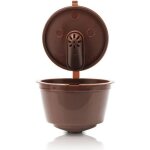 Capsules rechargeables réutilisables dosettes pour nescafé dolce gusto machine à café nespresso couleur ... Capsules rechargeables réutilisables dosettes pour nescafé dolce gusto machine à café nespresso couleur ...