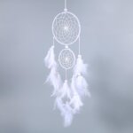 Capteur de attrape - rves plumes dcoration maison murale intrieure ornement suspendue cadeaux pour ...