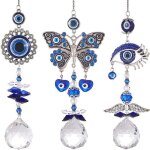 Capteurs de lune soleil - attrape - soleils en cristal - 3pcs - cristal k9 - d�coration int�rieure et ...