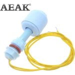Capteur de niveau deau liquide en pp 52mm flotteur horizontal interrupteur bas [c51941f]