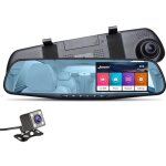 Car dash cam dvr 4. 3 Écran tactile Écran 1080p double objectif caméra voiture enregistreur vidéo rétroviseur ... Car dash cam dvr 4. 3 Écran tactile Écran 1080p double objectif caméra voiture enregistreur vidéo rétroviseur ...