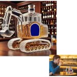 Carafe a decanter 300ml carafe a decanter whisky statue sculpture - bouteille de whisky ou de vin en ...