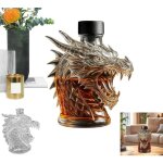 Carafe a decanter bouteille de whisky bouteilles de whisky en forme de dragon - r�cipient pour liqueur ...