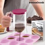 Carafe distributrice de pte  ptisserie - innovagoods - avec livre de recettes
