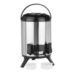 Hi carafe isotherme 9 l 23 cm argent� thermos carafe � boissons entreprise 435270