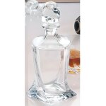 Carafe - quadro - cristal - capacit 085 l - couleur transparent