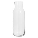 Carafe en verre � eau 1. 2 litres transparent