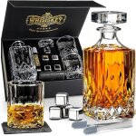 Carafe whisky - carafe � whisky - 700ml - coffret cadeau homme - coffret whisky luxueux - idee noel - ...