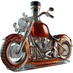 Carafe � whisky moto bouteille de whisky moto en verre carafe � whiskys vintage motos 2025 distributeur ...