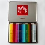 Crayons de couleur - caran dache - pablo - set de 30 - mine 3. 8mm - bois de cdre fsc?