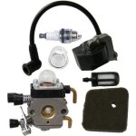 Carburateur bobine dallumage bougie filtre pour d�broussailleuse coupe - bordure stihl fs38 fs55 fc55 ...