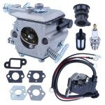 Carburateur avec filtre � air bobine dallumage filtre � carburant pour stihl ms250 ms230 ms210 025 023 ...