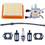 Carburateur filtre à air conduite de carburant joint kit pour stihl fs350 fs300 fs250 fs120 fs200 r fs020 ... Carburateur filtre à air conduite de carburant joint kit pour stihl fs350 fs300 fs250 fs120 fs200 r fs020 ...