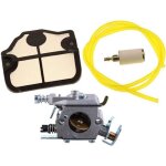 Carburateur avec filtre � air tuyau dessence et filtre � essence pour tron�onneuse husqvarna 36 41 136 ...