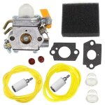 Carburateur pour homelite zama ryobi 308054003 3074504 985624001 c1u - h60 26cc 30cc avec filtre  air ...