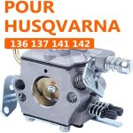 Carburateur - husqvarna - 36 41 136 137 141 142 - 120g - pice de rechange - compatible oem