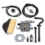 Carburateur avec kit filtre à air filtre à essence tuyau pompe d?amorçage pour tronçonneuse stihl 021 ... Carburateur avec kit filtre à air filtre à essence tuyau pompe d?amorçage pour tronçonneuse stihl 021 ...