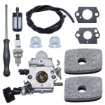 Carburateur kt pour stihl bg56 bg56c sh56 zama c1m - s260b blower leaf 4241 - 120 - 0632