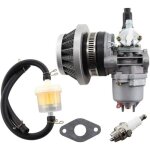 Carburateur de moteur 13 mm pour 2 temps 47 cc 49 cc 43 cc mini atv quad dirtbike pocket bike avec filtre ...