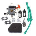 Carburateur avec tuyau d?essence joint membrane pour d�broussailleuse stihl fs100 fs100r fs110 fs110r ...