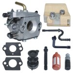 Carbureur carb pour stihl ms260 026 ms240 024 pi�ce de ligne dimpulsion du filtre � carburant � air