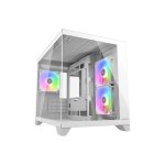 Cougar cgr - 2qa6w - rgb mini tower blanca ? cristal templado y rgb para gaming