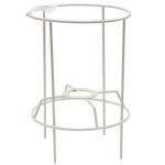 Carcasse abat - jour - graine cr�ative - cylindrique - blanc - 12 x 12 x 17 cm - int�rieur