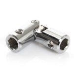 Cardan pour volet roulant - zurfluh feller - hexagonal 10mm - acier chrom� - r�paration manivelle