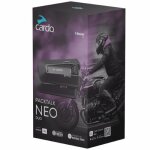 Intercom bluetooth - cardo - packtalk neo duo - �tanche ip67 - commande vocale - 2 unit�s