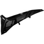 Carenage - bas de caisse maxiscooter adaptable yamaha 530 tmax 2012 + 2014 noir brillant gauche - p2r ...