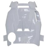 Carenage - passage de roue scoot adaptable mbk 50 nitro 1997>2012 - yamaha 50 aerox 1997>2012 blanc brillant ...