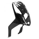 Carenage - tablier av scoot adaptable sym 50 - 125 orbit ii 2t - 4t noir brillant - p2r -