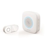 Carillon sans fil avidsen sona - porte 200m - flash lumineux - 36 sonneries