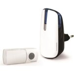 Carillon sans fil thomson - blanc - porte 150m - 32 sonneries