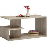 Carina - table basse contemporaine 91x51x40 salon / bureau avec niches - table style moderne + rangement ... Carina - table basse contemporaine 91x51x40 salon / bureau avec niches - table style moderne + rangement ...