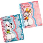 Carnet a6 diddl mod�le al�atoire � spirale
