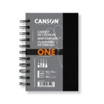 Carnet art book one canson - croquis - 102 x 152 cm - 100 g - 80 feuilles
